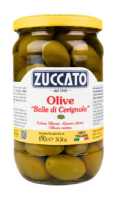 Olive „Belle di Cerignola“ (mit Kern)