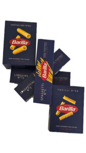 Pasta Barilla, diverse Sorten
